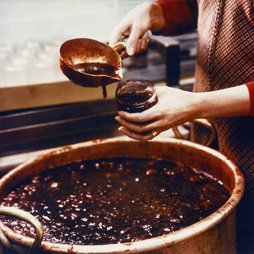 Bassine de cuivre à confiture