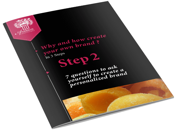 Create your brand, step 2 - eBook Andrésy Confitures