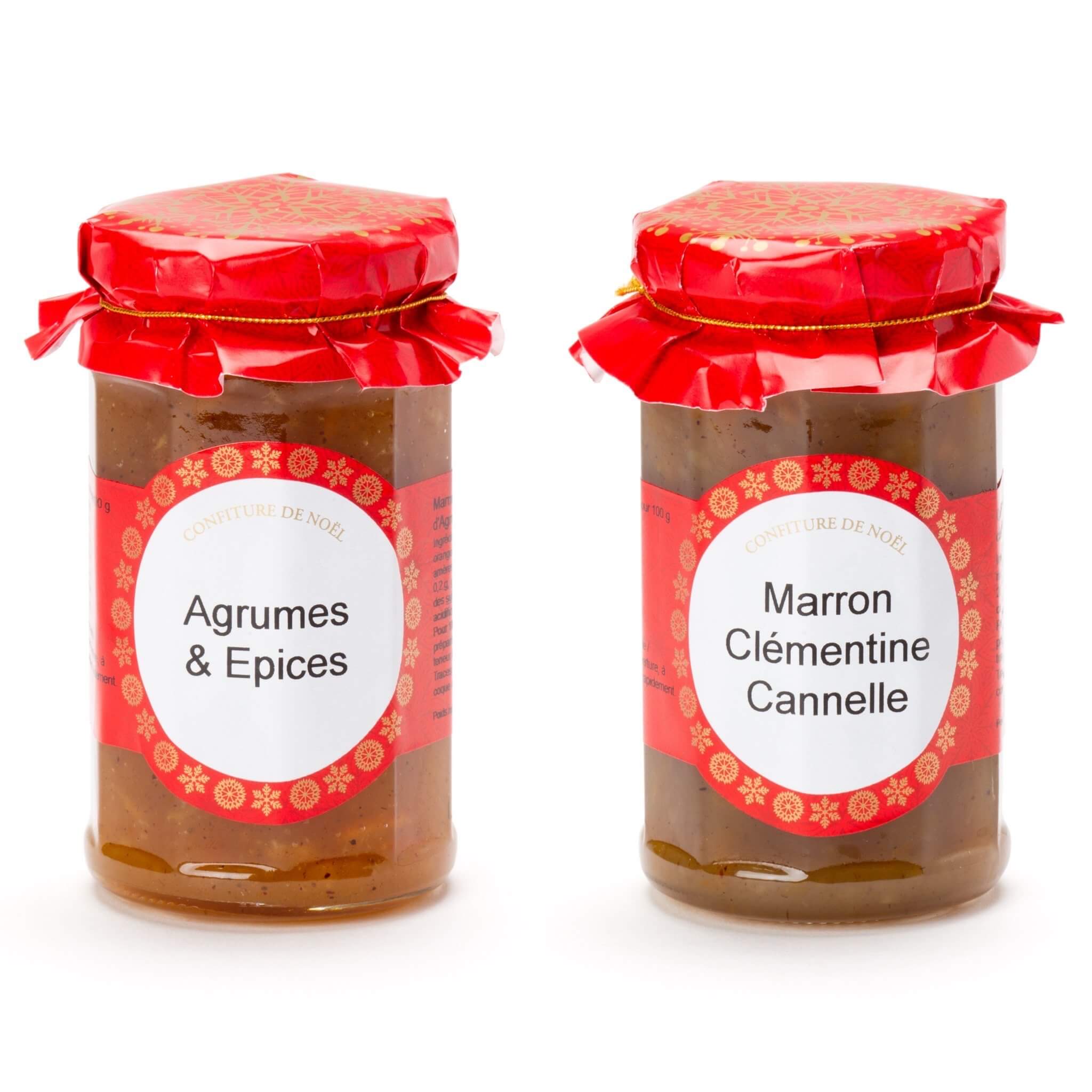 Christmas marmalade and jam by Andresy Confitures