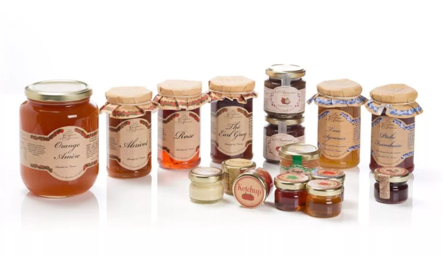 Brand Les Confitures à l'Ancienne by the artisanal jam maker Andrésy Confitures