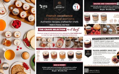 Hotel F and B Solutions in Dubai: Maison Andrésy at CRAVE, the must-attend event for Middle East hospitality